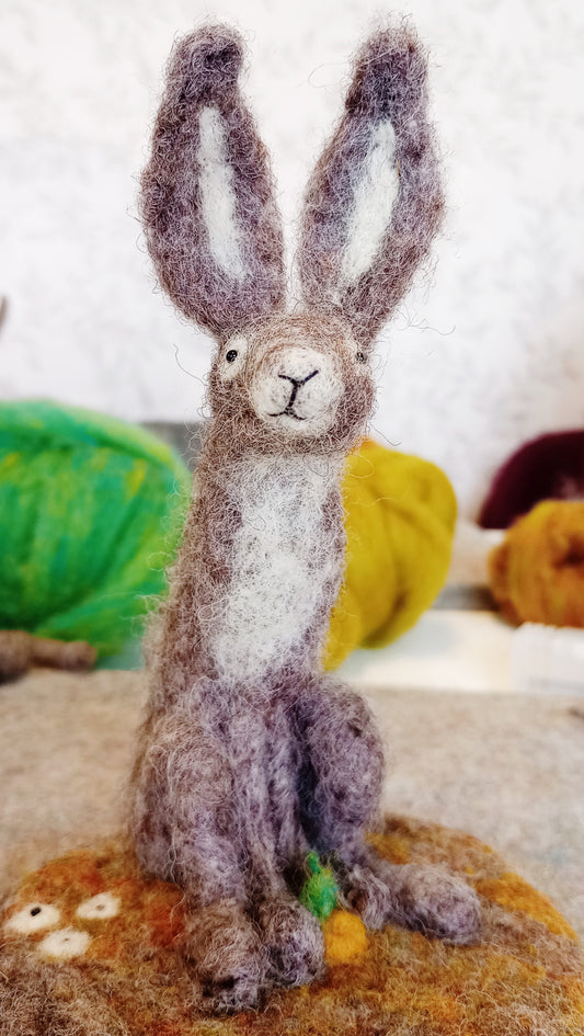Needle Felted Hare | Saturday 1st June | 11pm to 4.30pm