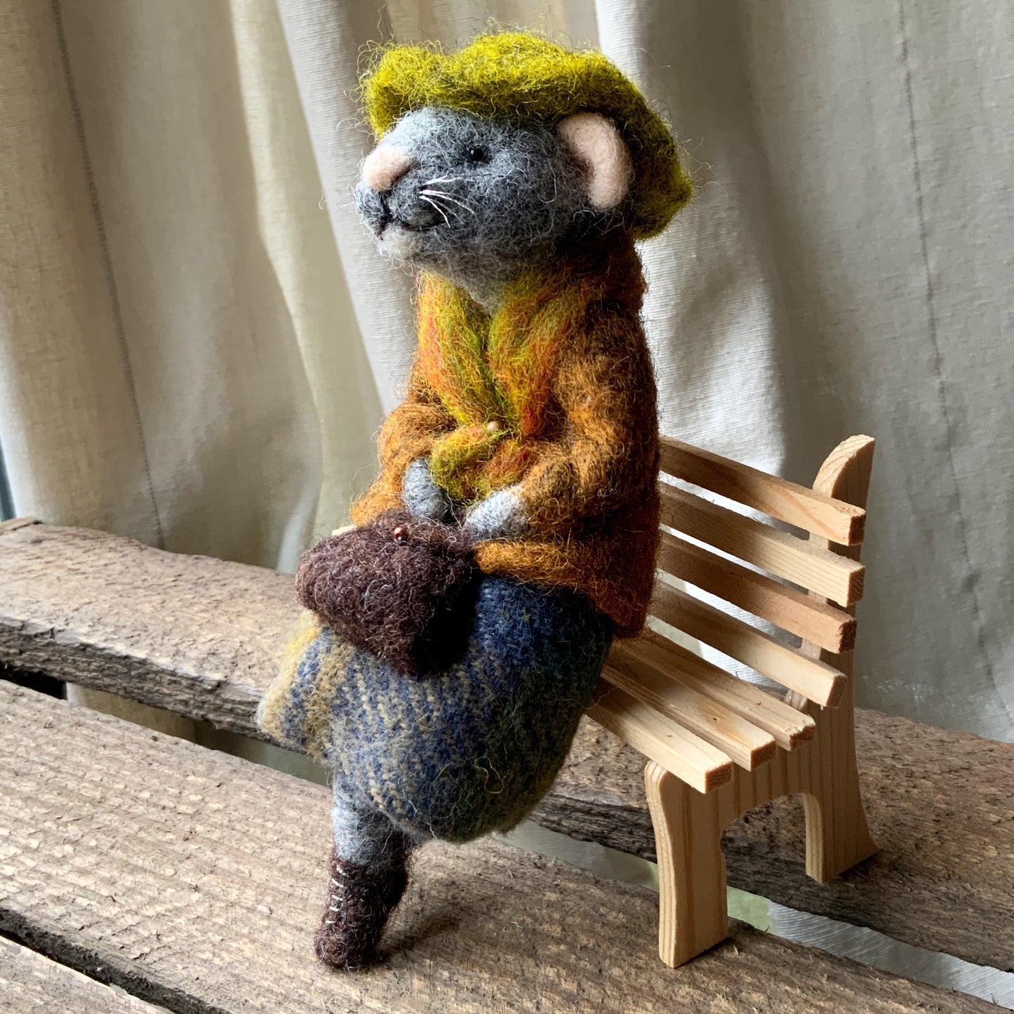 Needle Felted Maud Mouse | Saturday 25th May | 10am to 4.30pm