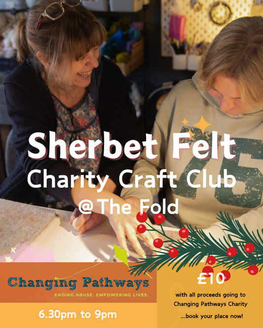 Wed 12th November - CHARITY CRAFT CLUB - 6.30pm to 9pm