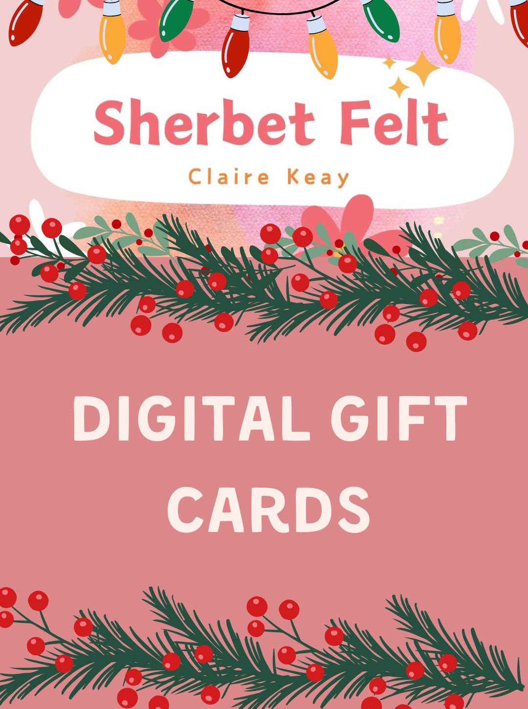 Sherbet Felt Workshop Digital Gift Card