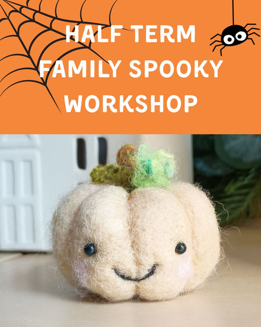 Wed 29th October - FAMILY SPOOKY WORKSHOP - 1pm to 3pm
