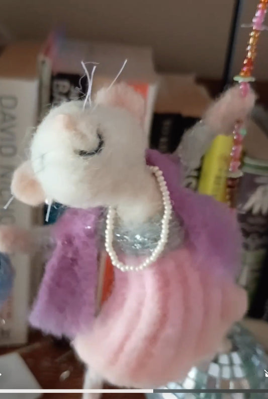 Sun 12th October - 5 HOUR GLITTER BALL MOUSE WORKSHOP - 10am to 3.30pm
