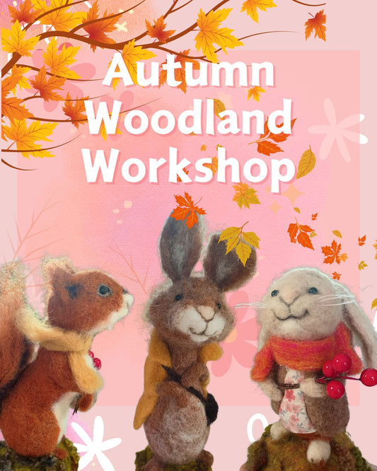 SAT 13th SEPTEMBER - 5 HOUR AUTUMN WOODLAND WORKSHOP - 10am to 3.30pm