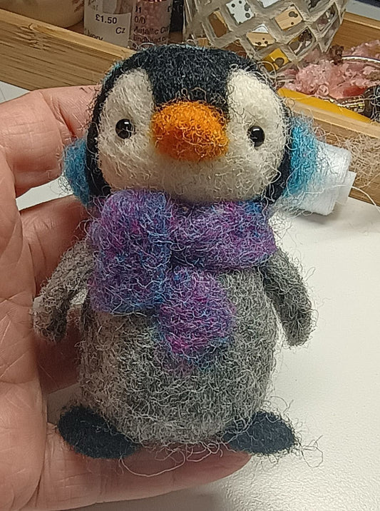 WED 17th SEPTEMBER - Needle Felted Penguin - 6.30pm to 9pm