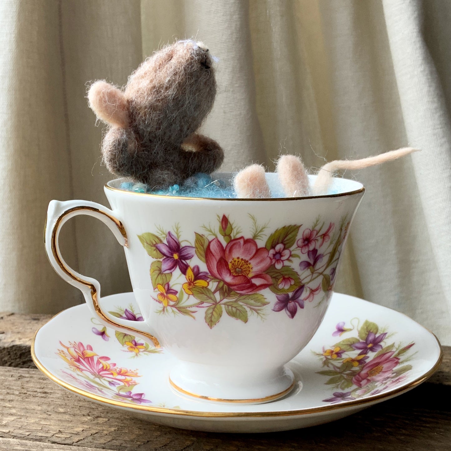 Needle Felted Tea Cups | Friday 21st June | 10am to 2.30pm