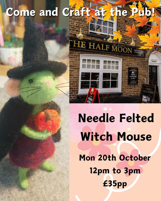 Mon 20th October - HALF MOON PUB - WITCH MOUSE - 12pm to 3pm